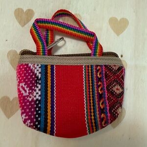Peruvian Colorful Patterned Women's coin purse